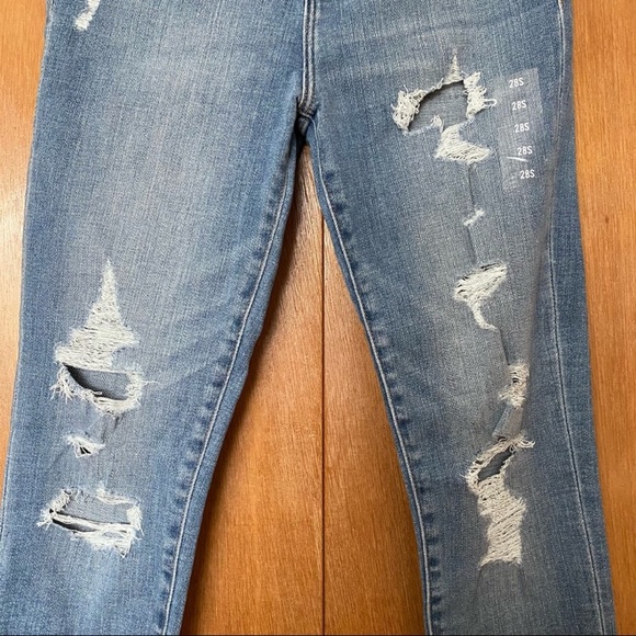 NEW Abercrombie & Fitch Ripped High Rise Super Skinny Jeans - Picture 3 of 6